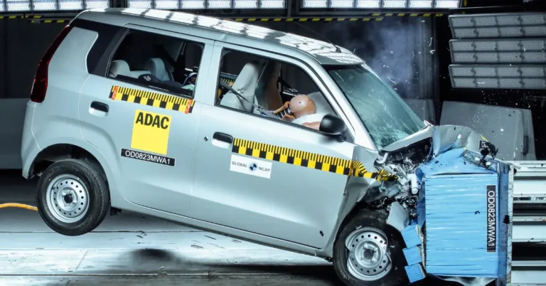 Maruti Suzuki WagonR crash test by Global NCAP