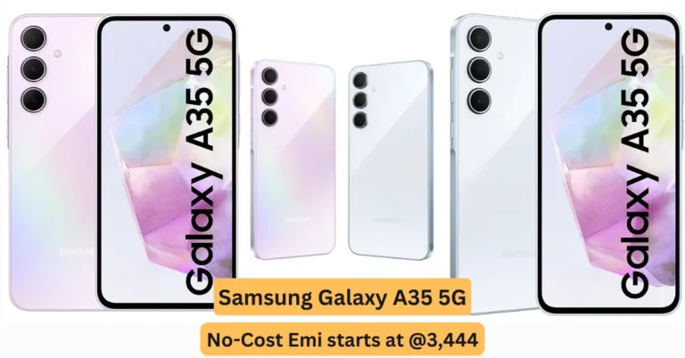 Samsung Galaxy A35 5G No-Cost Emi starts at @3,444, Discount Offers