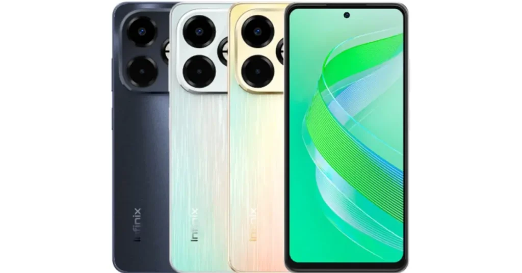 Infinix Smart 8 Plus color variants.